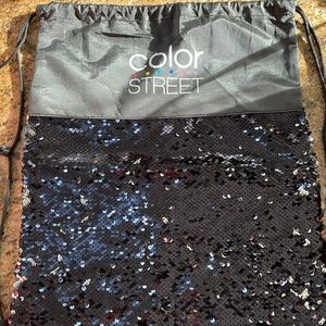 Color street cinch bag